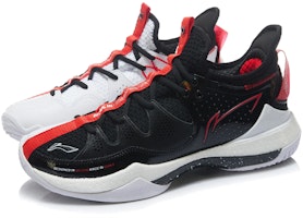 LiNing李寧 戰戟Ⅲ 耐磨減震羽毛球鞋 黑白 Lookbook LiNing李寧 戰戟Ⅲ 耐磨減震羽毛球鞋 黑白