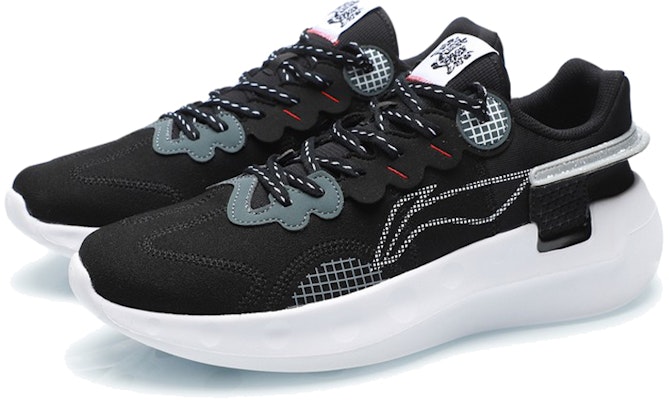 李宁 逍遙 專業 透氣輕便 低幫 跑步鞋 男款 黑灰 Lookbook 李宁 逍遙 專業 透氣輕便 低幫 跑步鞋 男款 黑灰