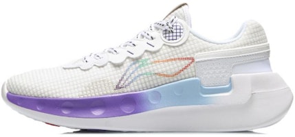 Li-Ning Happy Marathon Running Shoes 'White Purple' ARHT041-1 Li-Ning Happy Marathon Running Shoes 'White Purple' ARHT041-1