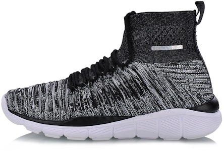 李宁高帮针织灵活训练鞋 '黑白' AFHN013-1 Buy 李宁高帮针织灵活训练鞋 '黑白' AFHN013-1