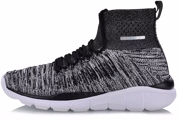 Li-Ning High-Top Knit Flexible Training 'Black White' AFHN013-1 Buy Li-Ning High-Top Knit Flexible Training 'Black White' AFHN013-1
