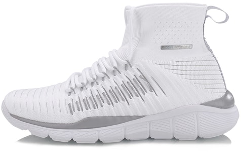 李宁高帮针织灵活训练鞋'白灰' AFHN013-3 Buy 李宁高帮针织灵活训练鞋'白灰' AFHN013-3