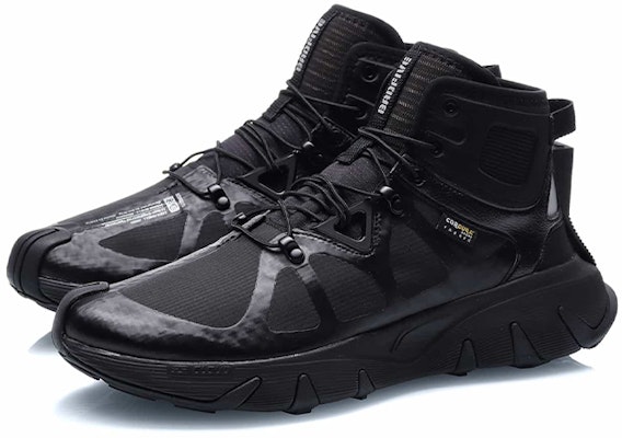Li-Ning High-Top Running Shoes 'Black' AGBQ075-1 Lookbook Li-Ning High-Top Running Shoes 'Black' AGBQ075-1