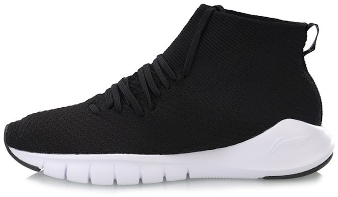 Li-Ning High-Top Running Shoes 'Black White' ARKN021-1 Buy Li-Ning High-Top Running Shoes 'Black White' ARKN021-1