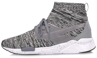 Li-Ning High Top Running Shoes 'Grey White Black' AGLM181-3 Li-Ning High Top Running Shoes 'Grey White Black' AGLM181-3