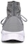 Shop Li-Ning High Top Running Shoes 'Grey White Black' AGLM181-3