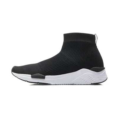 Li-Ning High-Top Running Sneakers 'Black White'