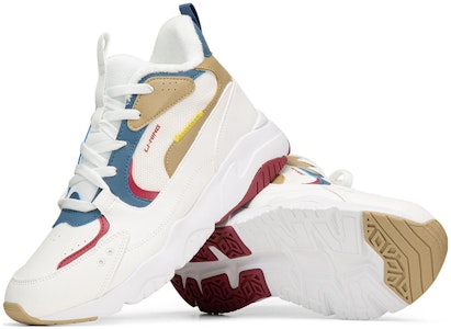 李宁 加絨 防滑耐磨保暖 高筒運動休閒鞋 雲霧白 Shop 李宁 加絨 防滑耐磨保暖 高筒運動休閒鞋 雲霧白