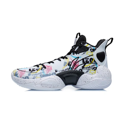 Li-Ning High-Top White/Black