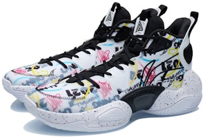 李宁 高帮 白/黑 ABPR067-4 Lookbook 李宁 高帮 白/黑 ABPR067-4