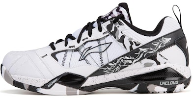 Li-Ning Invincible Ace 'Standard White Black Camo' AYAR015-3 Li-Ning Invincible Ace 'Standard White Black Camo' AYAR015-3