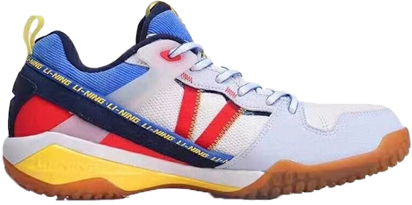 LiNing李寧 克敵號 ACE 減震回彈 專業羽毛球鞋 白藍 Order LiNing李寧 克敵號 ACE 減震回彈 專業羽毛球鞋 白藍