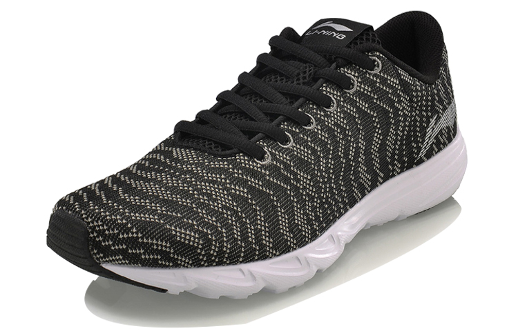 Lookbook LiNing李寧 疾風 防滑輕質跑步鞋 黑灰