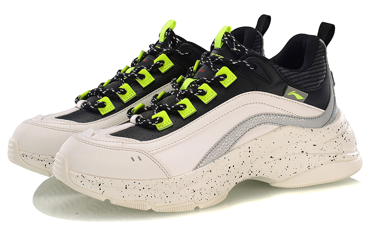 Li-Ning Jogger 'Aurora Black White Green' 圖 3