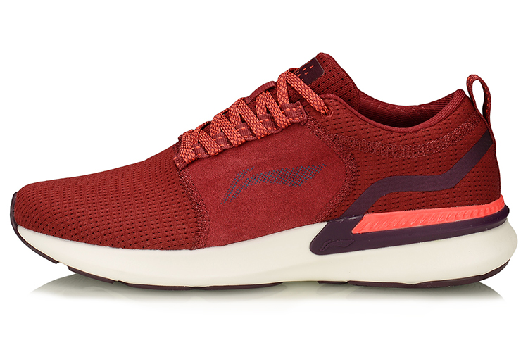 Li-Ning Lan Low-Top Running Shoes 'Red Purple'