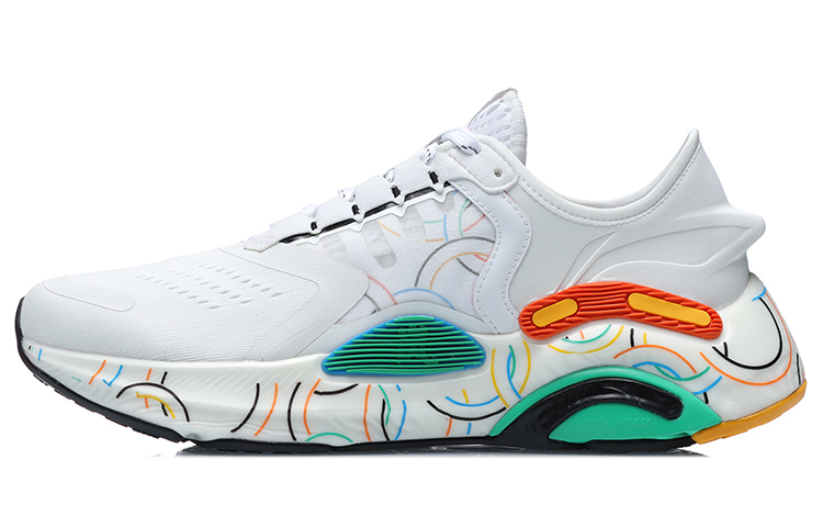 Li-Ning Lan Plus 'White Red Green'