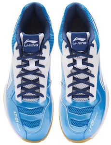 LiNing李寧 雷霆訓練用羽毛球鞋 兼具款 藍白色 Shop LiNing李寧 雷霆訓練用羽毛球鞋 兼具款 藍白色