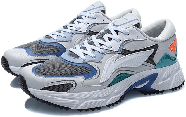 Li-Ning Lifestyle Lightweight Breathable Low Top 'Grey' ARLR003-2 Lookbook Li-Ning Lifestyle Lightweight Breathable Low Top 'Grey' ARLR003-2