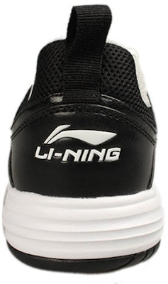 LiNing李寧 舒適耐磨 低筒休閒板鞋 白黑 Shop LiNing李寧 舒適耐磨 低筒休閒板鞋 白黑