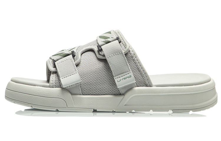 Li-Ning Lifestyle Series Slide 'Grey' AGAR013-2 - Novelship