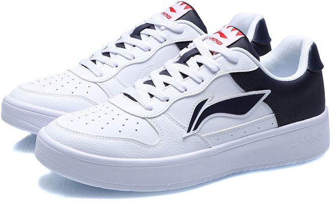 Li-Ning Lifestyle Series Sneakers 'White Blue' AGCQ455-1 Lookbook Li-Ning Lifestyle Series Sneakers 'White Blue' AGCQ455-1