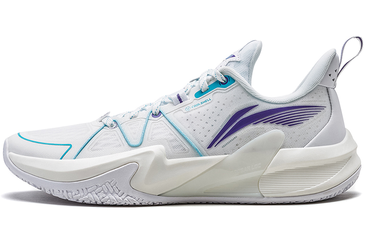 Li-Ning Light Speed 1.5 Low 'White Blue Purple' ABAT101-3