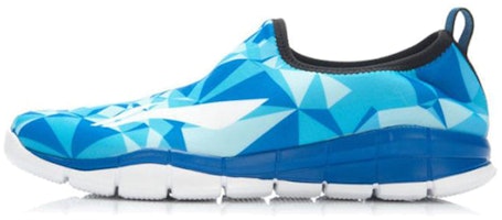 Li-Ning Lightweight Breathable Low-Top Running Sneakers 'White Blue' AFHK027-1 Li-Ning Lightweight Breathable Low-Top Running Sneakers 'White Blue' AFHK027-1