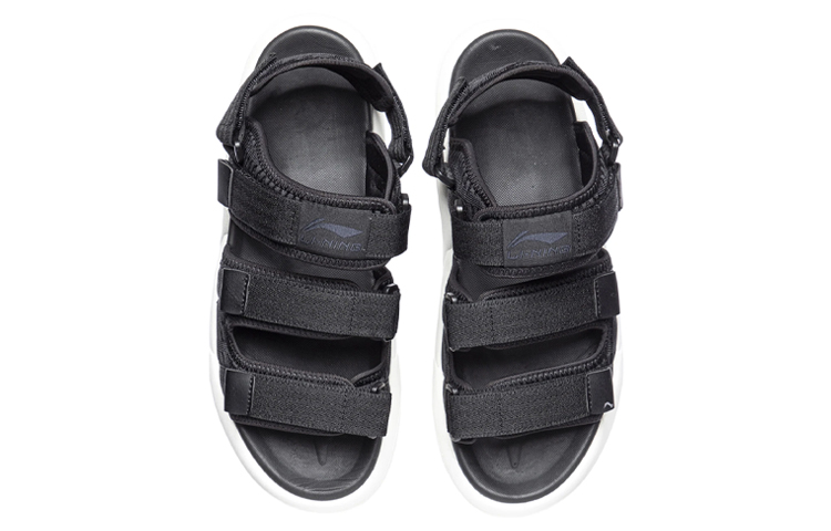 Li-Ning Lightweight CMFTable Sports Sandals 'Black' 圖 4