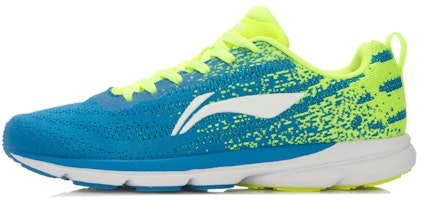 Li-Ning Lightweight Knit Running Shoes 'Blue Green' ARBL079-3 Li-Ning Lightweight Knit Running Shoes 'Blue Green' ARBL079-3