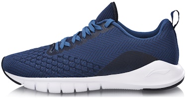 Li-Ning Lightweight Knit Running Shoes 'Dark Blue' ARKN015-4 Li-Ning Lightweight Knit Running Shoes 'Dark Blue' ARKN015-4