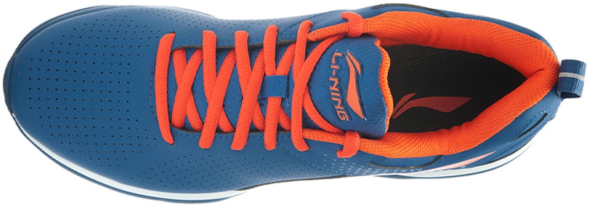 Li-Ning Lightweight Running Shoe 'Blue Orange' ARBJ051-6 Lookbook Li-Ning Lightweight Running Shoe 'Blue Orange' ARBJ051-6