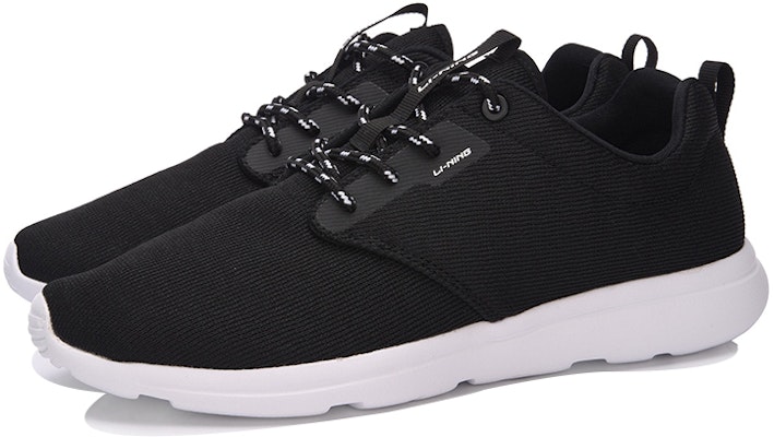 Li-Ning Lightweight Support Running Shoe 'Black White' ARJL011-10 Lookbook Li-Ning Lightweight Support Running Shoe 'Black White' ARJL011-10