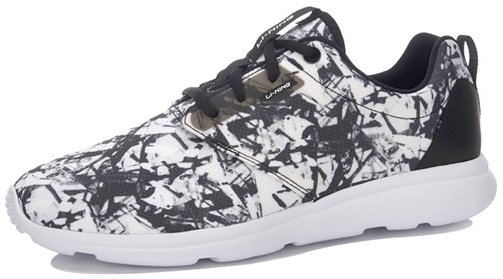 Li-Ning Lightweight Support Running Shoes 'White Black' ARJL011-9 Lookbook Li-Ning Lightweight Support Running Shoes 'White Black' ARJL011-9