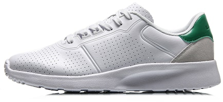 Li-Ning Lightweight Support Running Shoes 'White Green' AGCN101-5 Li-Ning Lightweight Support Running Shoes 'White Green' AGCN101-5