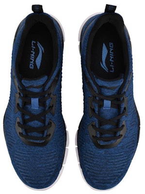Li-Ning Lingdong Running Shoes 'Black Blue' ARKN001-2 Shop Li-Ning Lingdong Running Shoes 'Black Blue' ARKN001-2