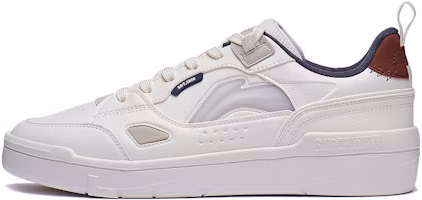 Li-Ning LiNing COMMON 80s 'Comfortable White Low Top' AGCT227-1 Li-Ning LiNing COMMON 80s 'Comfortable White Low Top' AGCT227-1