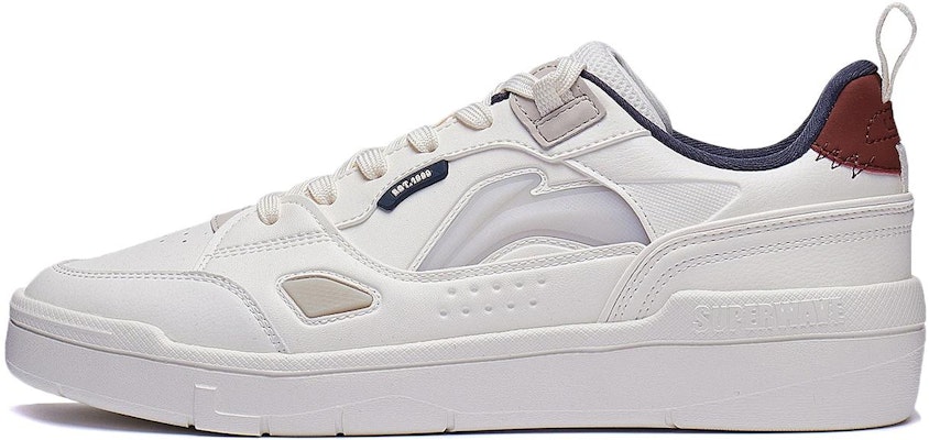 Li-Ning LiNing COMMON 80s 'Comfortable White Low Top' AGCT227-1 Buy Li-Ning LiNing COMMON 80s 'Comfortable White Low Top' AGCT227-1