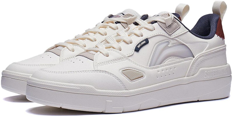 Li-Ning LiNing COMMON 80s 'Comfortable White Low Top' AGCT227-1 Lookbook Li-Ning LiNing COMMON 80s 'Comfortable White Low Top' AGCT227-1