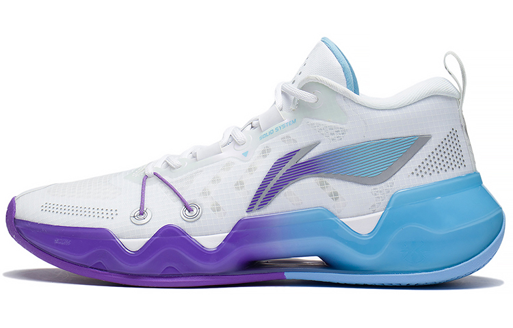 Li-Ning LiRen 2 Low 'White Purple Blue' ABAS039-11