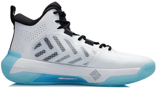 LiNing李寧 利刃2 防滑耐磨 中筒 籃球鞋 白黑 Order LiNing李寧 利刃2 防滑耐磨 中筒 籃球鞋 白黑