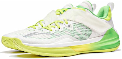 李宁 利刃3 Team 防滑减震耐磨 低筒 男籃球鞋 白黃綠 Lookbook 李宁 利刃3 Team 防滑减震耐磨 低筒 男籃球鞋 白黃綠