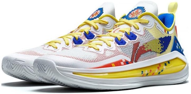 Li-Ning LiRen 3 V2 Rendah 'Kuning Biru' ABAT057-9 Lookbook Li-Ning LiRen 3 V2 Rendah 'Kuning Biru' ABAT057-9
