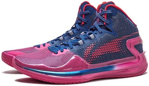 李宁 驭帅4 高帮 '紫蓝' ABAT095-5 Lookbook 李宁 驭帅4 高帮 '紫蓝' ABAT095-5