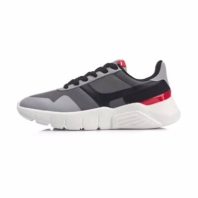 Li-Ning LN 92 'Grey Black Red'
