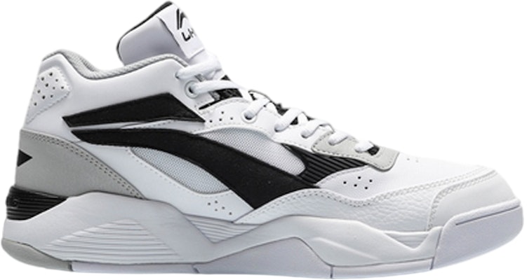 Li-Ning LN BBS Classic Casual Shoes White Gray Black AGCQ167-3 Order Li-Ning LN BBS Classic Casual Shoes White Gray Black AGCQ167-3