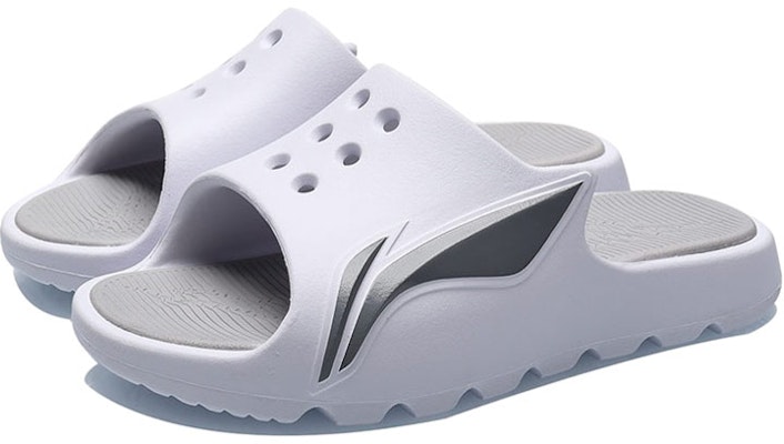 Li-Ning LNBB Slides 'White Grey' ABTR005-1 Lookbook Li-Ning LNBB Slides 'White Grey' ABTR005-1