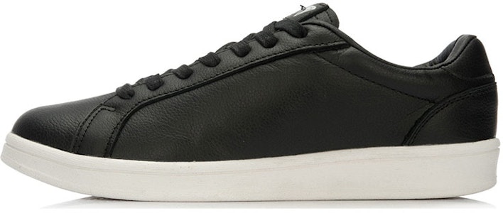 LiNing李寧 LNG 真皮休閒板鞋 黑白 Buy LiNing李寧 LNG 真皮休閒板鞋 黑白