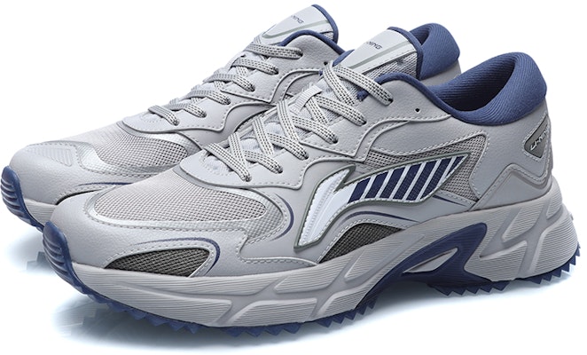 Li-Ning Rendah 'Kelabu Biru' ARLS025-2 Lookbook Li-Ning Rendah 'Kelabu Biru' ARLS025-2