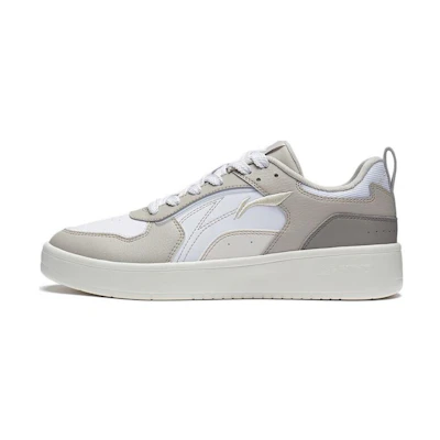Li-Ning Low-Top Board Shoes 'Gray White'