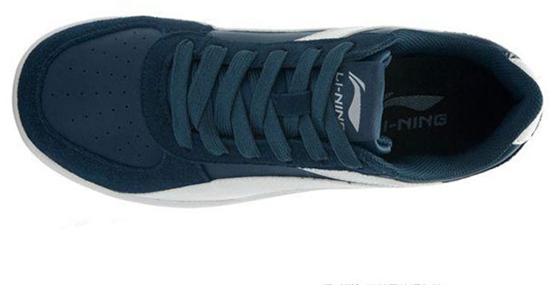 Li-Ning Low-Top Skate Shoe 'Navy Blue' ALCJ131-1 Shop Li-Ning Low-Top Skate Shoe 'Navy Blue' ALCJ131-1